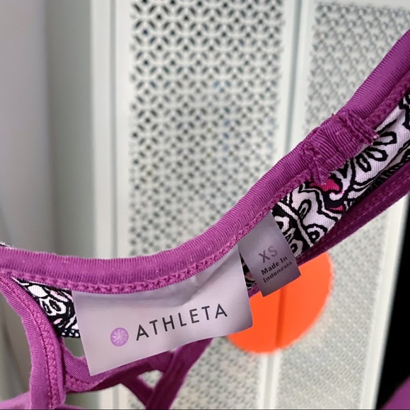 NWOT Athleta Tic Tac Toe Tank Top - Picture 6 of 8